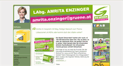 Desktop Screenshot of amritaenzinger.net